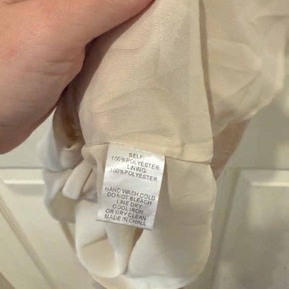 Nova Vintage cream maxi slip dress, XS - Picture 6 of 9